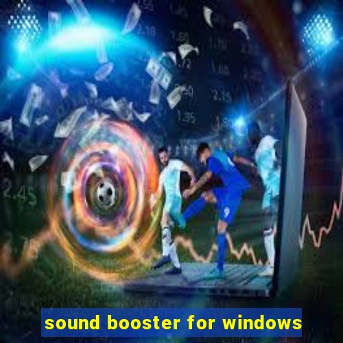 sound booster for windows